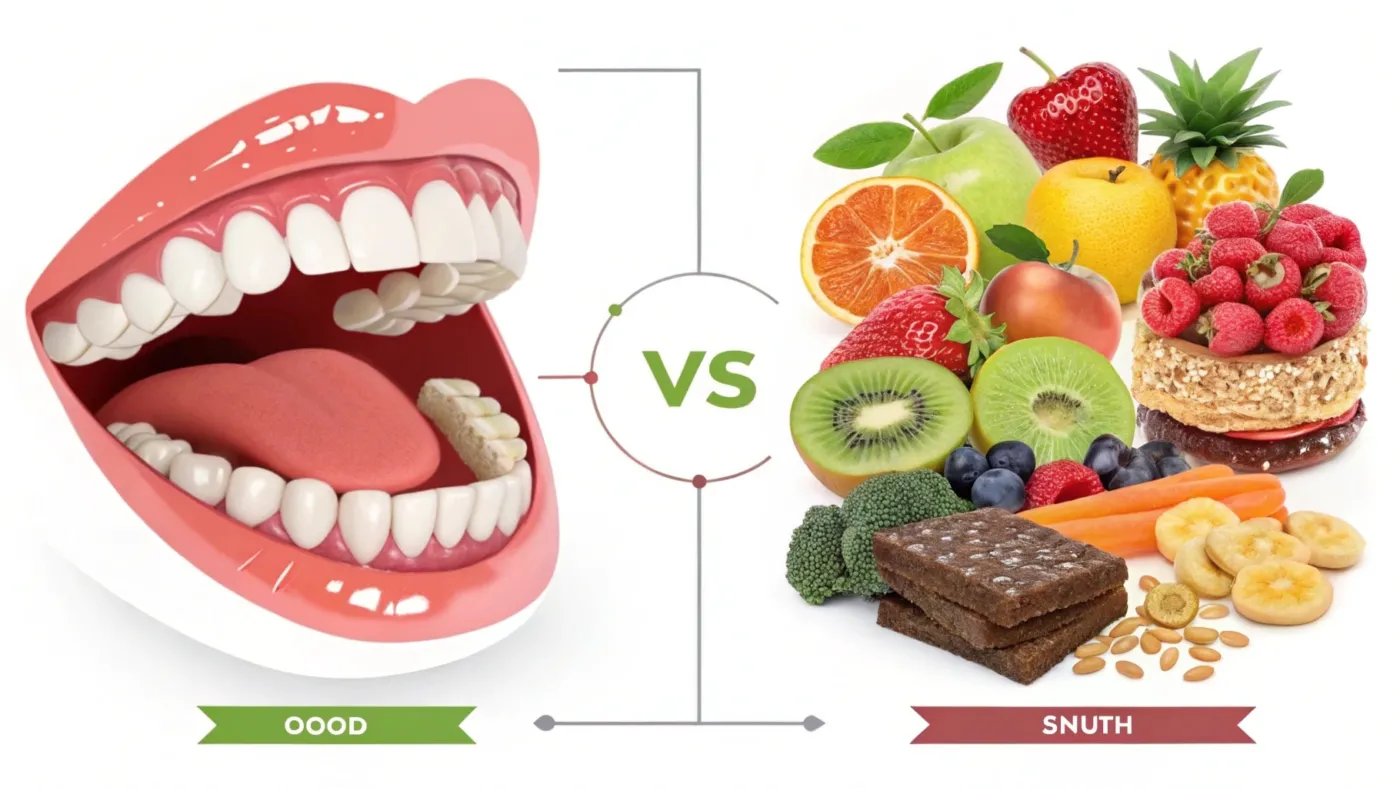 How diet affects dental health